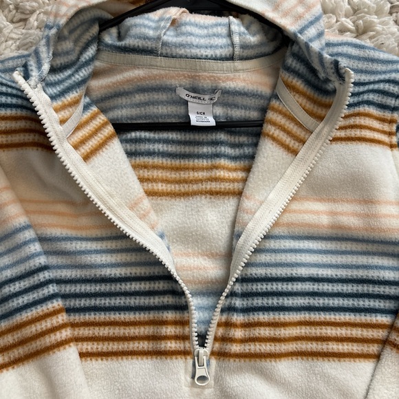 O'Neill Multicolor Striped Quarter Zip - Picture 3 of 6